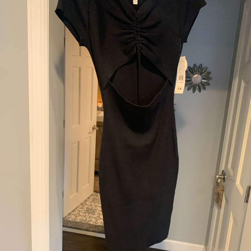 Steve Madden Black cutout dress